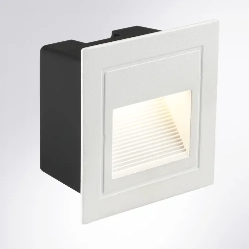 Встраиваемый светильник LED Piazza A7325IN-1WH Arte Lamp уличный IP65 белый 1 лампа, плафон белый в стиле хай-тек современный LED фото 2
